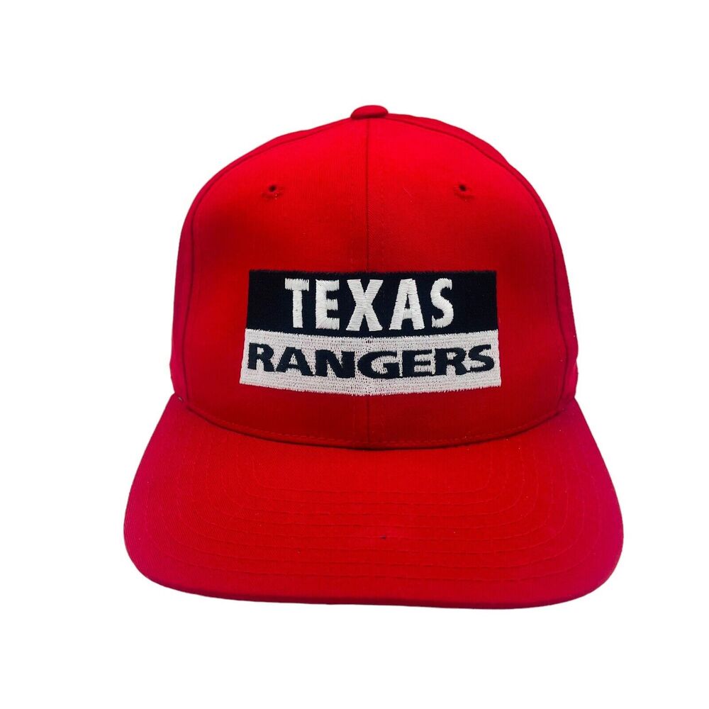 Vintage Texas Rangers ANNCO Logo Snapback Hat Baseball Cap- Professional Model
